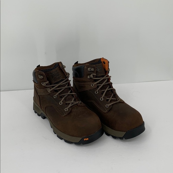 Timberland Pro Titan EV work boots shoe hiking safety toe leather men new 8.5 main image 6